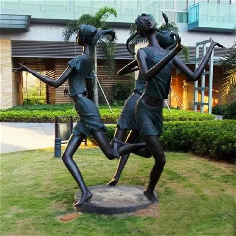 Na-customize ng pabrika ang life-size na istilo ng pagbabasa Handmade Bronze sculpture (5)