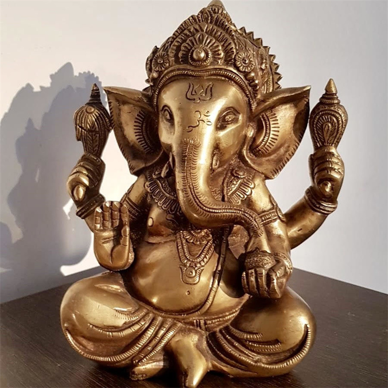 Customized animal shaped decorative Handmade Copper sculpture (7)